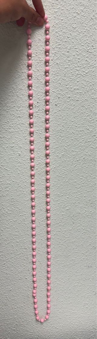 Conjunto de complementos flamenca. color rosa bebe