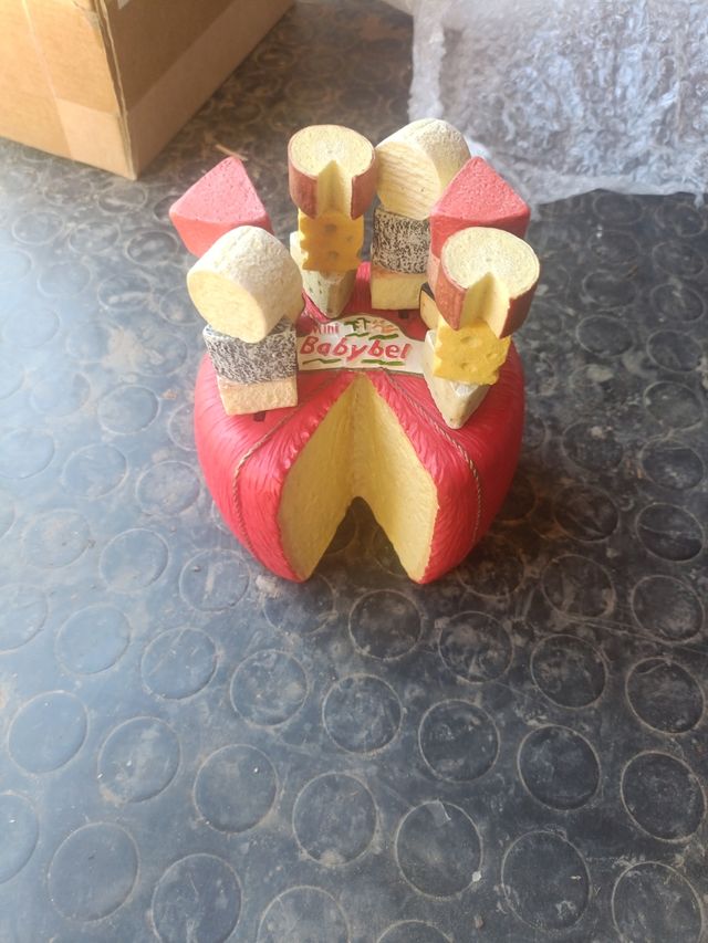 Juego cuchillos untar mini babybel