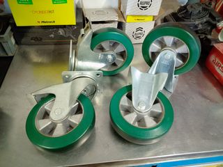 ruedas giratorias industriales