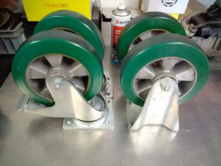 ruedas giratorias industriales