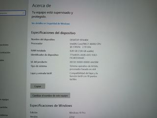 TABLET FUJITSU I7 12.5" IPS