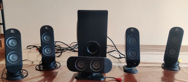 Casse impianto stereo Logitech x530 5.1