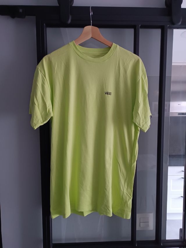 Camiseta Vans verde lima unisex