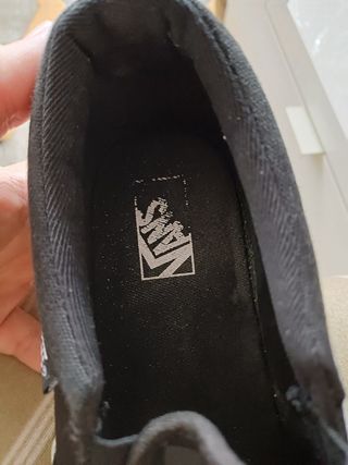 Zapatillas Vans Slip-on Negro 38,5