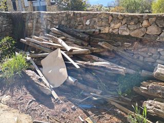 Vigas palos cabrios de madera a 20km de Segovia