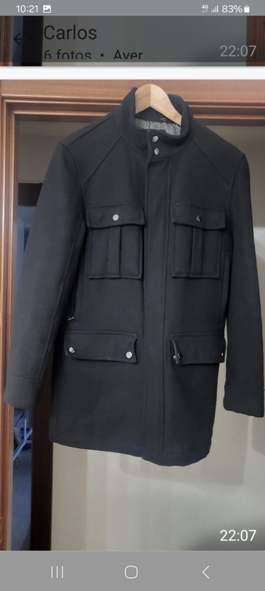 Chaquetón de zara caballero