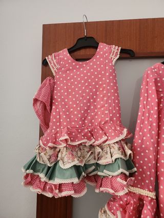 Traje flamenca niña