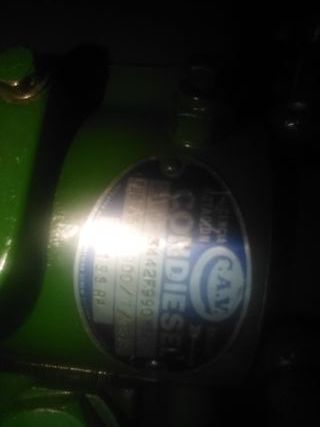 Bomba inyectora john deere