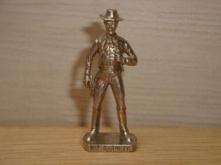 Soldatini Kinder Metallo Ferro - Cowboy Nichel - P
