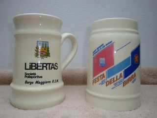 Boccali x 2 -Birra San Marino - Festa della Birra