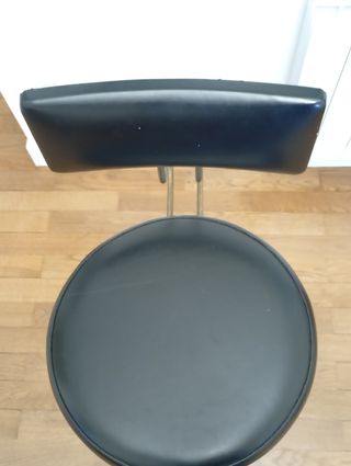Silla giratoria vintage industrial. Sube Max. 21cm