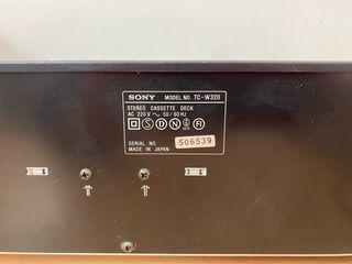 PLETINA SONY TC W320 / AVERIADA