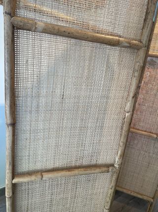 Biombo ratán 3 paneles