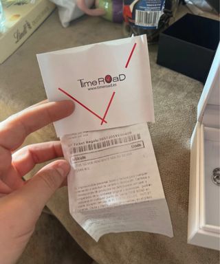 Pendientes TimeRoad plata