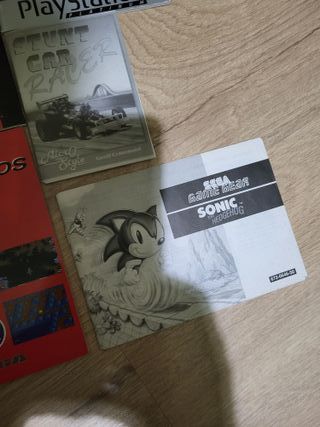 Manual instrucciones juegos nintendo sega