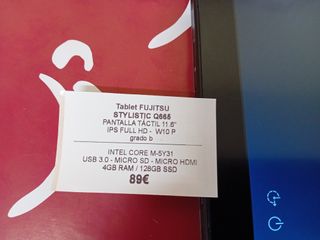 tablet Fujitsu Q665 11.6"
