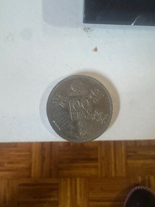 Moneda de 100 pesetas 1980