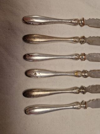 Set di sei coltelli da spalmare