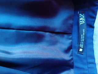 Traje Zara talla 44 azul marino Slim fit
