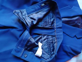 Traje Zara talla 44 azul marino Slim fit