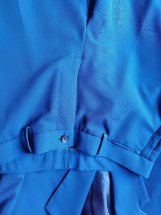Traje Zara talla 44 azul marino Slim fit