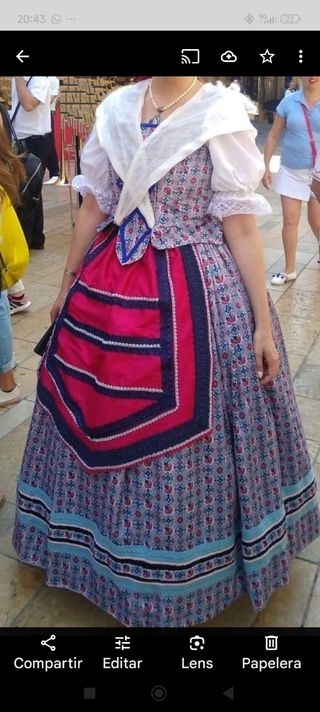 Precioso traje mudar,huertana, alicantina