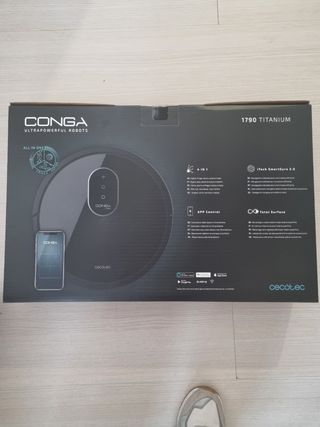 Robot aspiradora Conga 1790