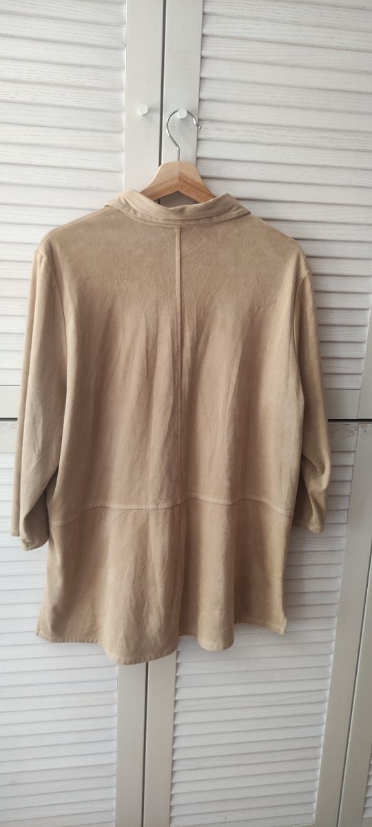 Sobrecamisa antelina