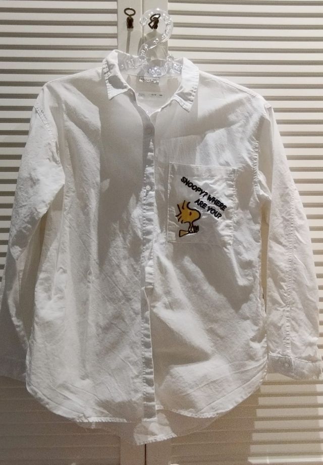 Camisa Zara niña Snoopy