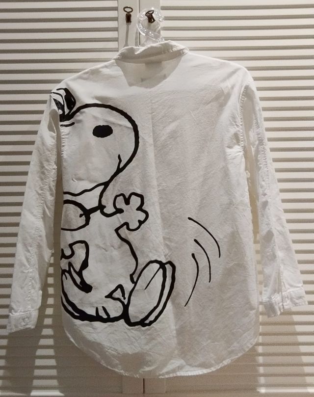 Camisa Zara niña Snoopy