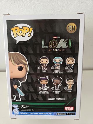 FUNKO Pop Loki season 2 Sylvie 1314