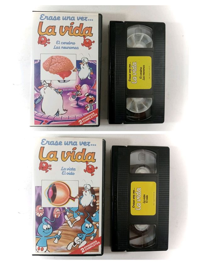 COLECCIÓN Érase una vez la vida VHS