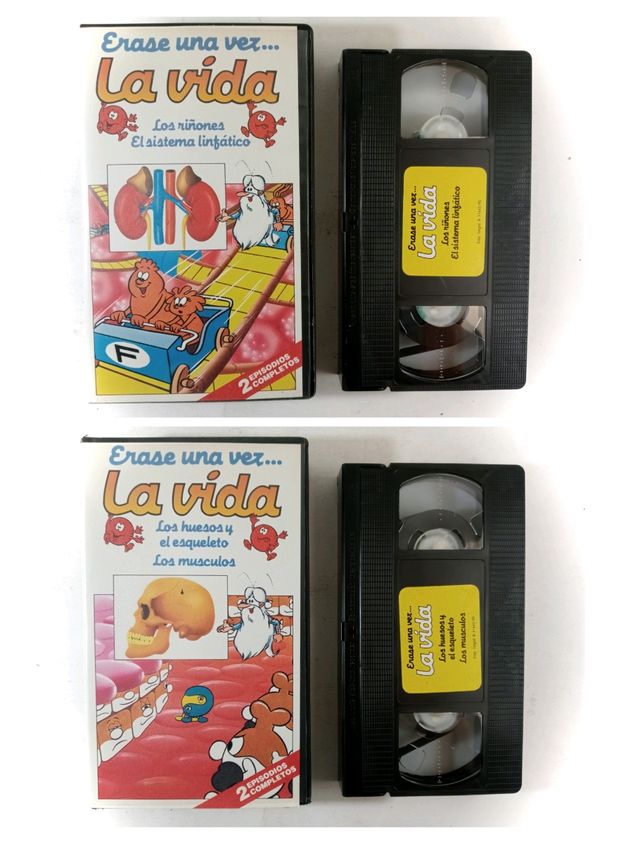 COLECCIÓN Érase una vez la vida VHS