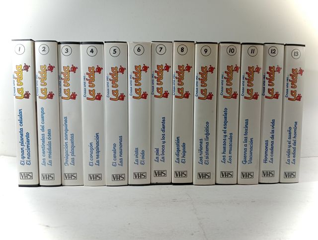COLECCIÓN Érase una vez la vida VHS