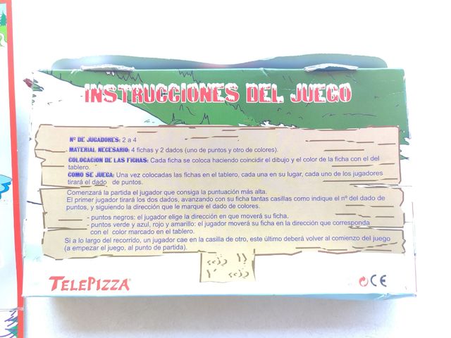 Juego del Descenso Telepizza Vintage A ESTRENAR