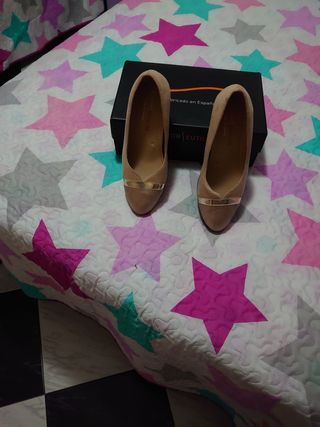Zapatos Doctor Cutillas beige, talla 38