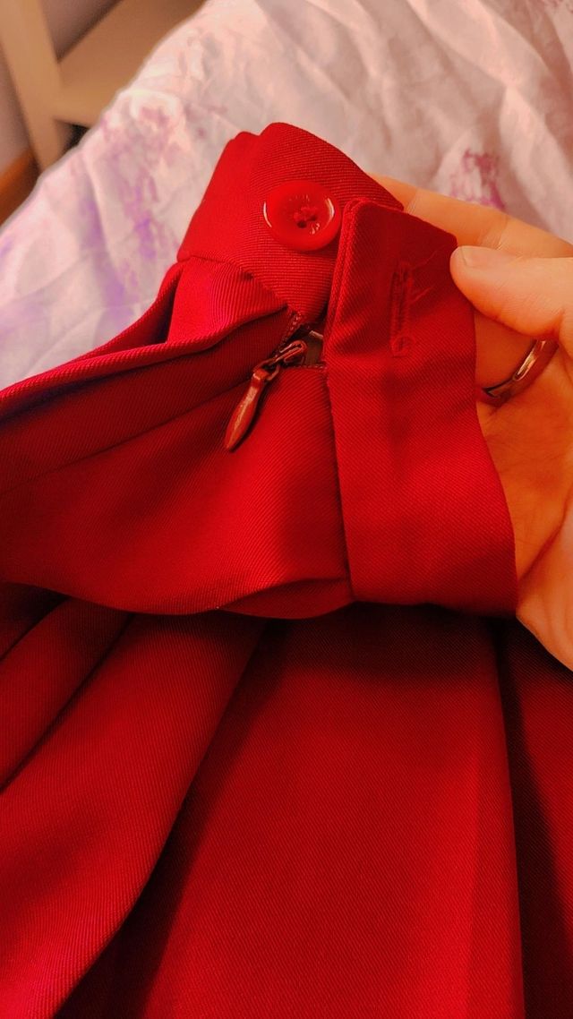 Falda plisada colegiala Cosplay anime