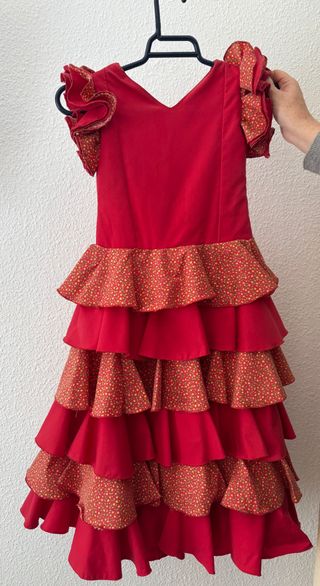 Traje Flamenca niña 4-5 años