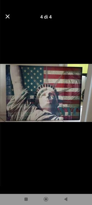 Stampa su tela Statua della libertà 