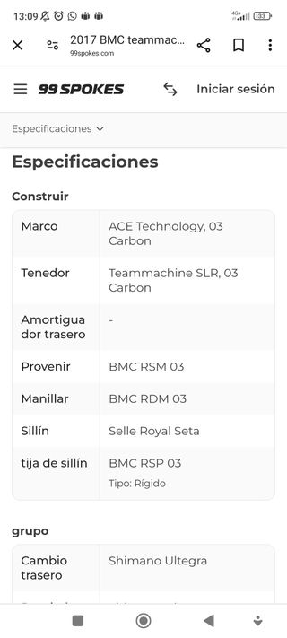 BMC teammachine SLR03