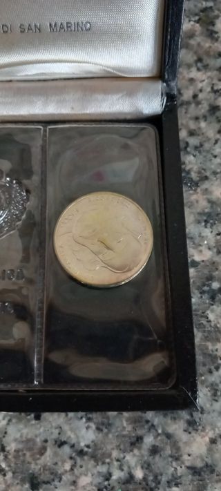 2 Monete Argento Garibaldi 1982