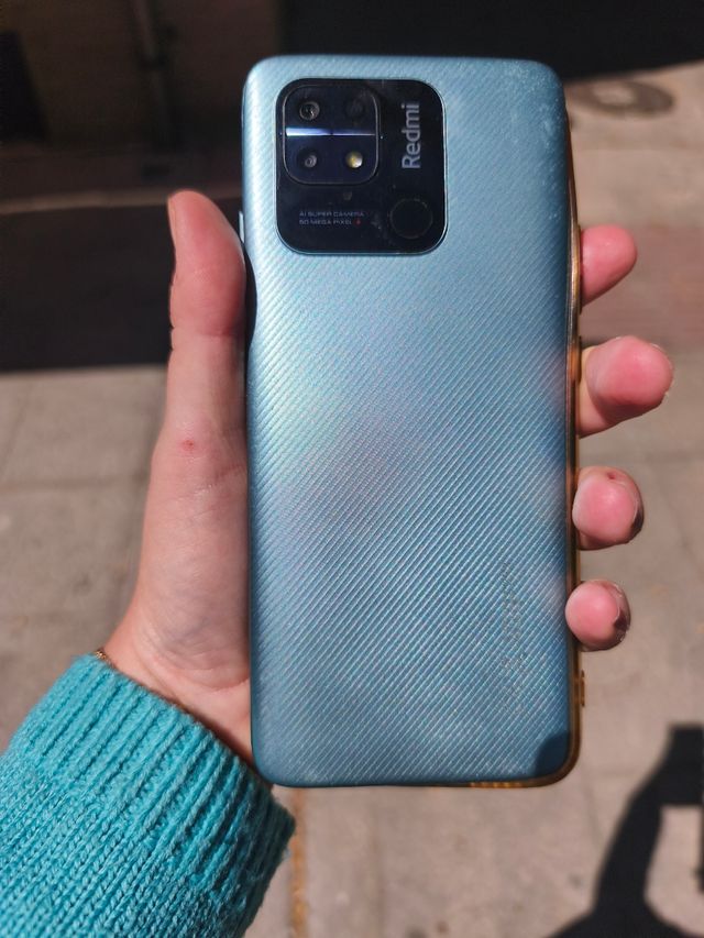 Redmi 10C- Móvil Verde menta.