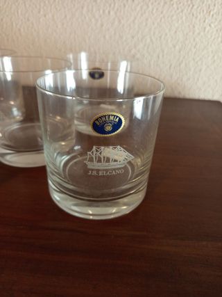 Juego vasos de licor J.S. EL CANO