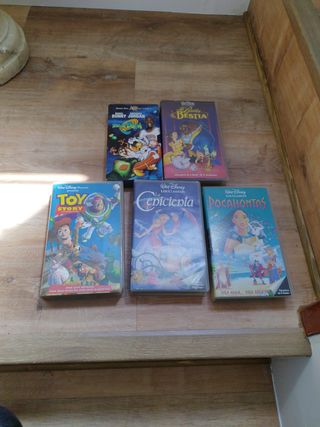Lote VHS Disney