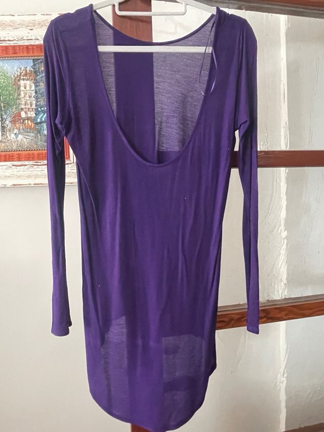 Jersey morado largo