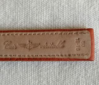 Correa de piel Breitling 