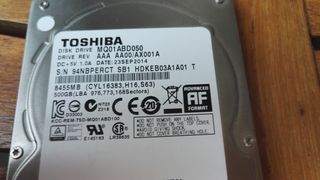 DISCO DURO 2,5” HDD TOSHIBA 500GB