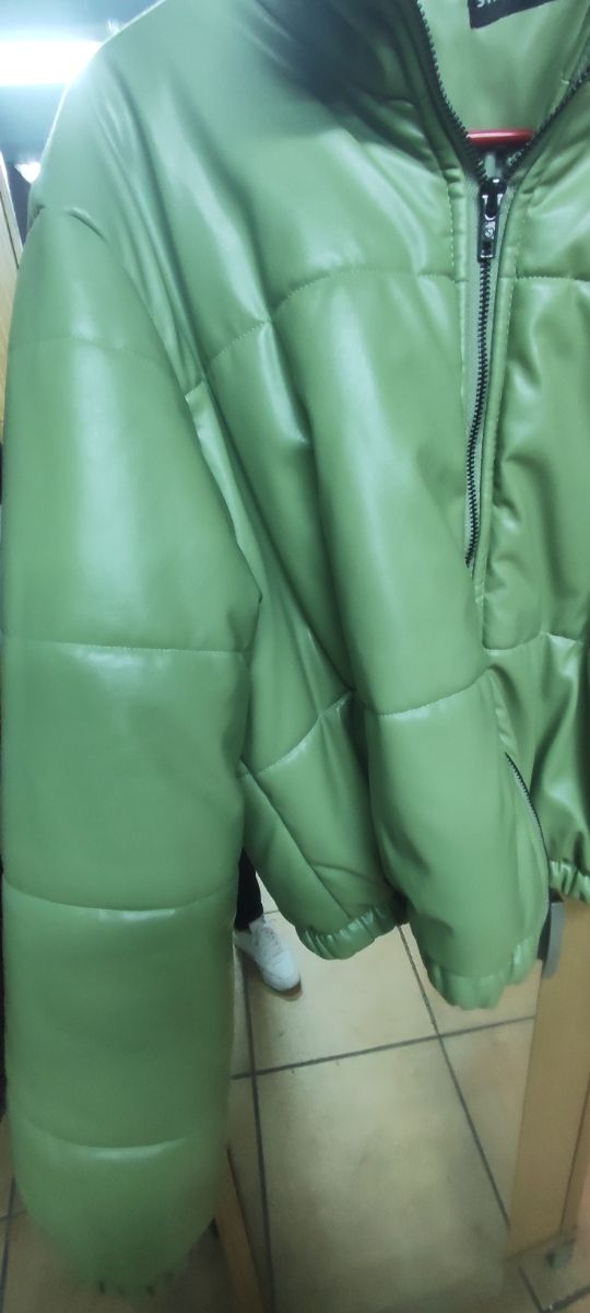 Conjunto Chaqueta acolchada+jersey corto