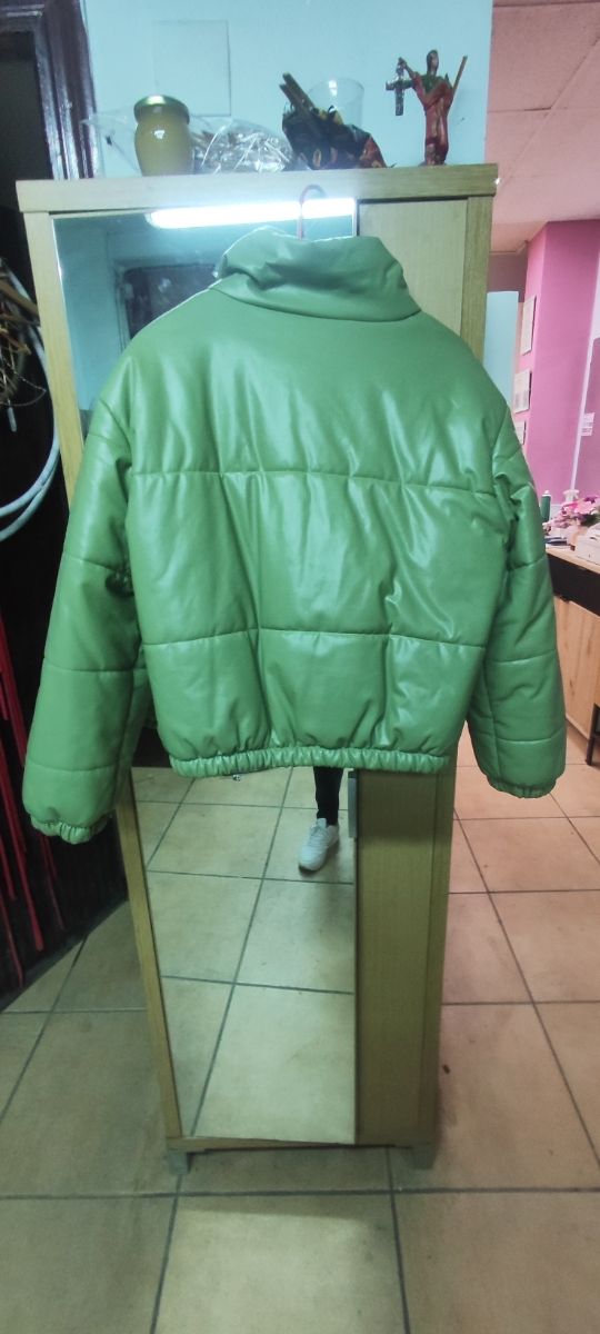 Conjunto Chaqueta acolchada+jersey corto