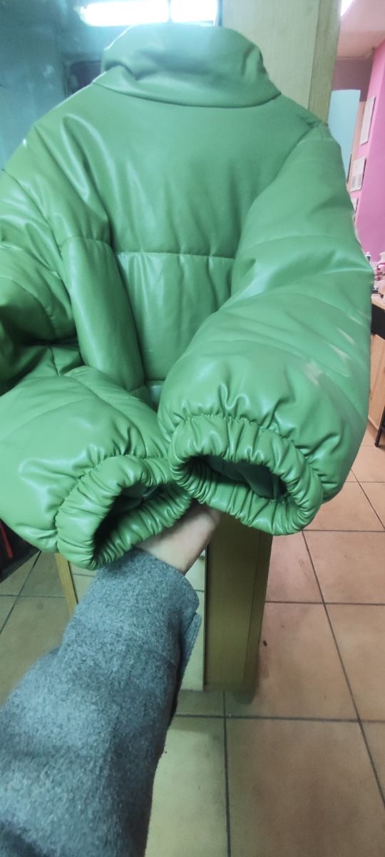 Conjunto Chaqueta acolchada+jersey corto